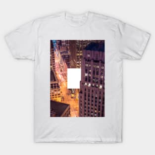 Anything can fit with anything. Circle, the shape of digital that can fit in environment. If you look that circle is fit it will be fit in. Just how you look at it T-Shirt